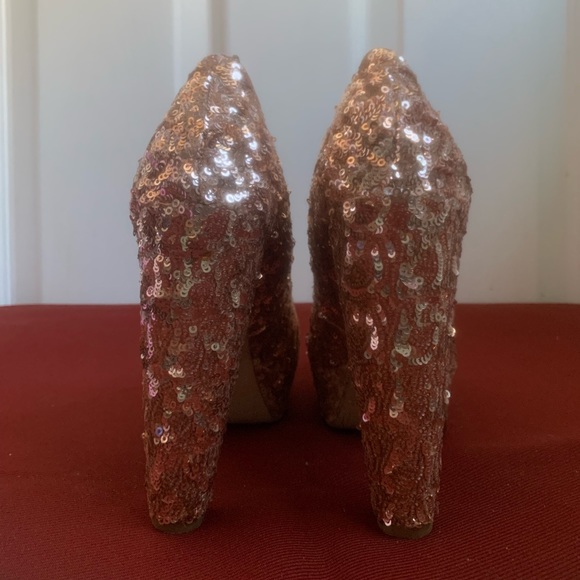 Steve Madden Sequin High Heels - Picture 2 of 7